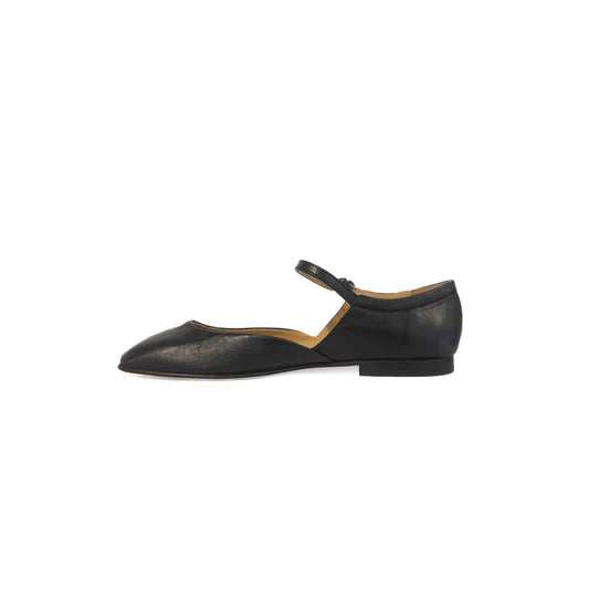 Ballerinas Aurelia (black leather)
