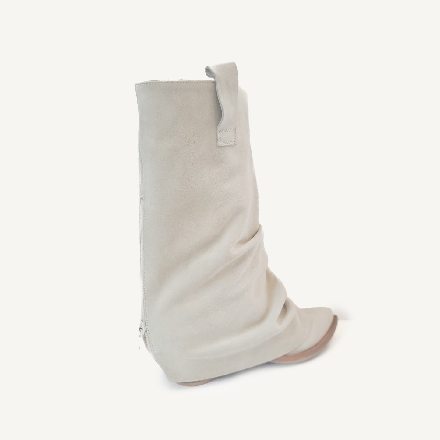 Glam Flo Cowgirl Boots Bianco